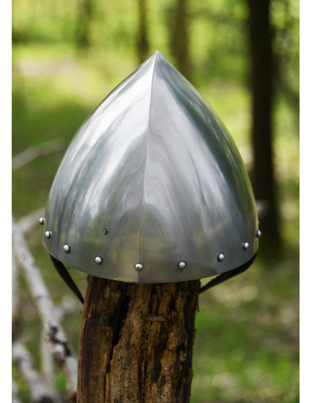 Welded Nasal Olmutz Conical Helmet,...