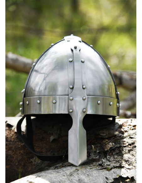 Functional spangenhelm helmet