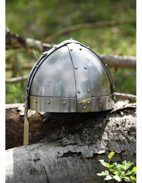 Functional spangenhelm helmet