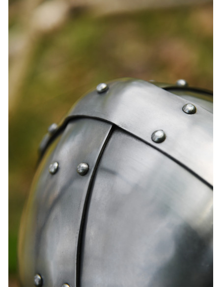 Functional spangenhelm helmet