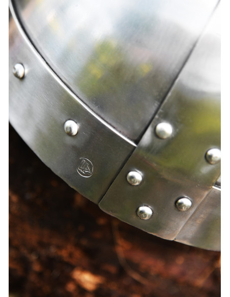 Functional spangenhelm helmet