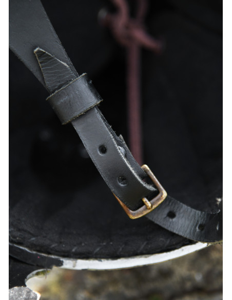 Functional spangenhelm helmet