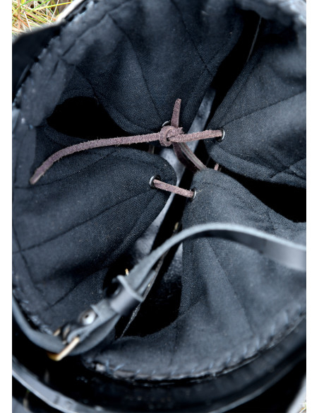 Medieval headpiece with visor, year 1490