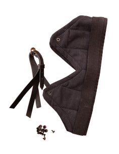 Padded fabric lining for helmets