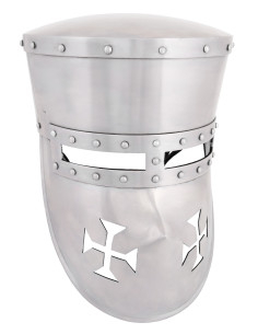 Functional Crusader helmet, 12th-13th centuries