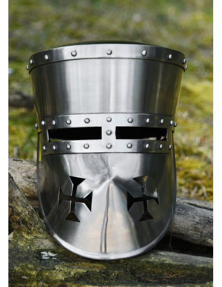 Functional Crusader helmet, 12th-13th...