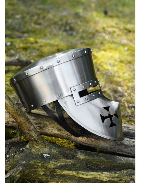 Functional Crusader helmet, 12th-13th...