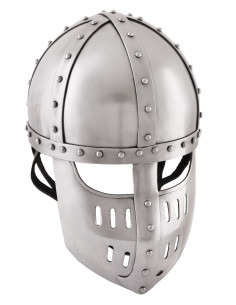 Spangenhelmet helmet with visor