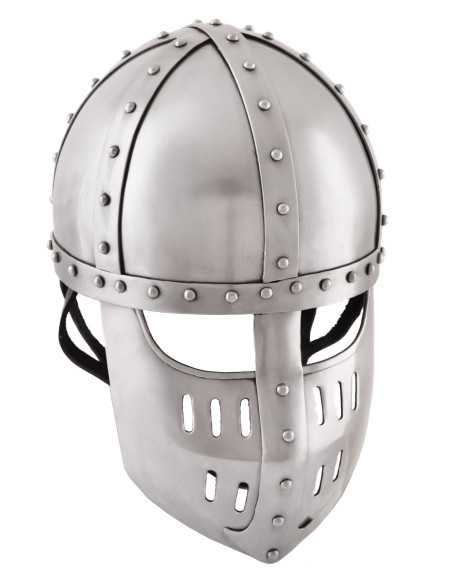 Spangenhelmet helmet with visor
