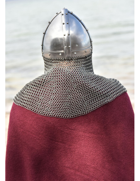 Vendel period chainmail helmet Vendel period chainmail helmet