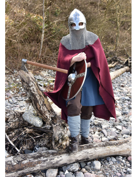 Vendel period chainmail helmet Vendel period chainmail helmet