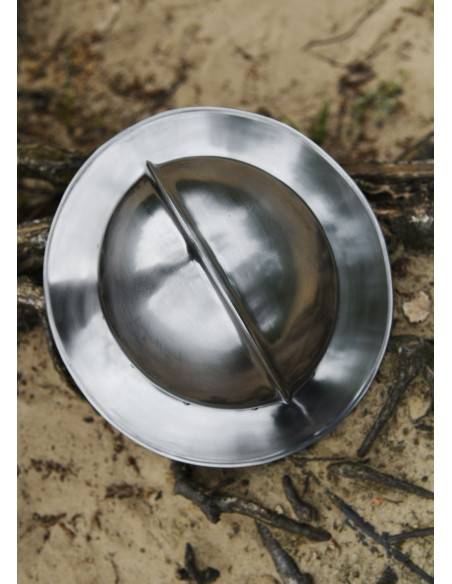 Medieval Battle-Ready Helmet Kettle...