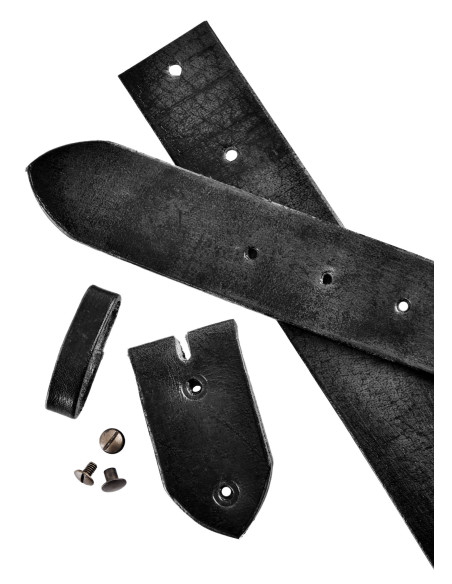 Medieval belt without buckle, made of...