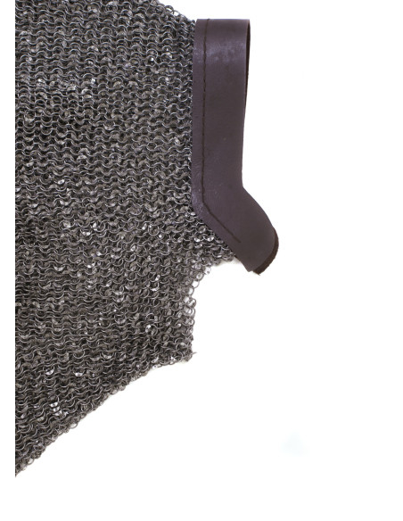 Bishop manto collar with riveted...