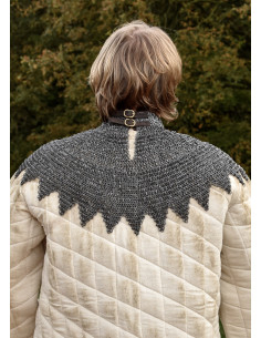 Bishop's cloak with leather strap closure with buckle 2