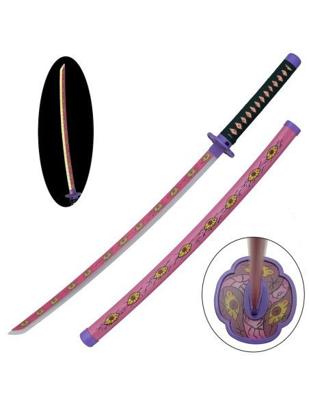 Demon Slayer Kokushibou Bamboo Katana...