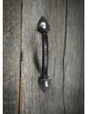 Hand-forged steel handle (13 cm.)