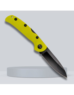 Third Locking Knife, yellow nylon fiber 2
