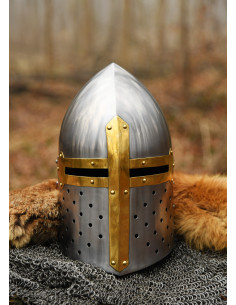 Medieval Sugar Loaf Helmet