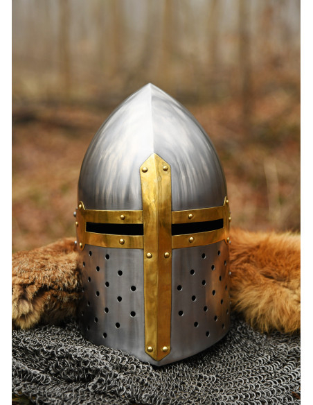 Medieval Sugar Loaf Helmet