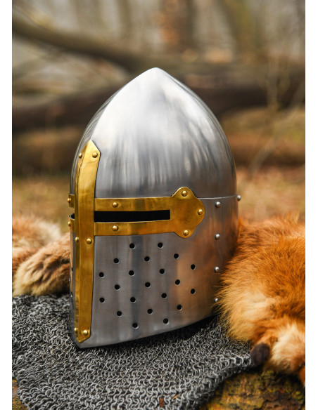 Medieval Sugar Loaf Helmet