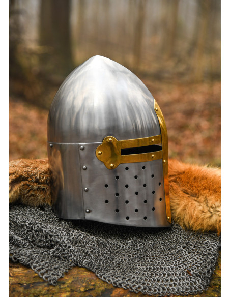 Medieval Sugar Loaf Helmet