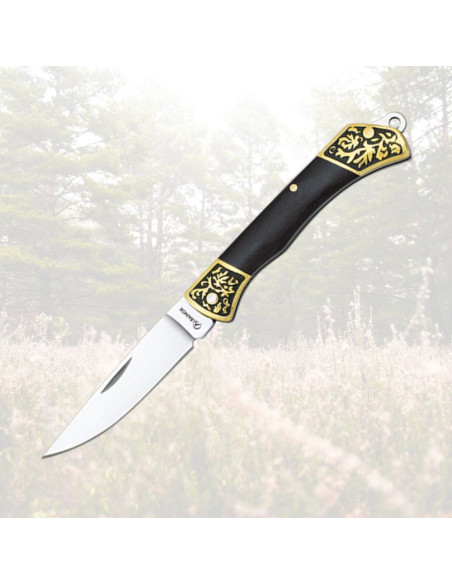 Albainox Field Knife, black acrylic...