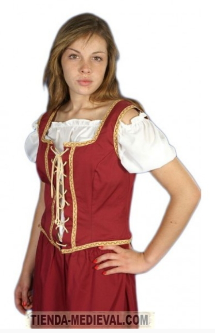 VESTIDO MESONERA MEDIEVAL - Medieval clothing for Women, Men and Kids