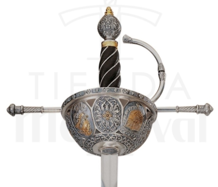 Sword Bowl XVI Century Spanish - Handicrafts from Toledo