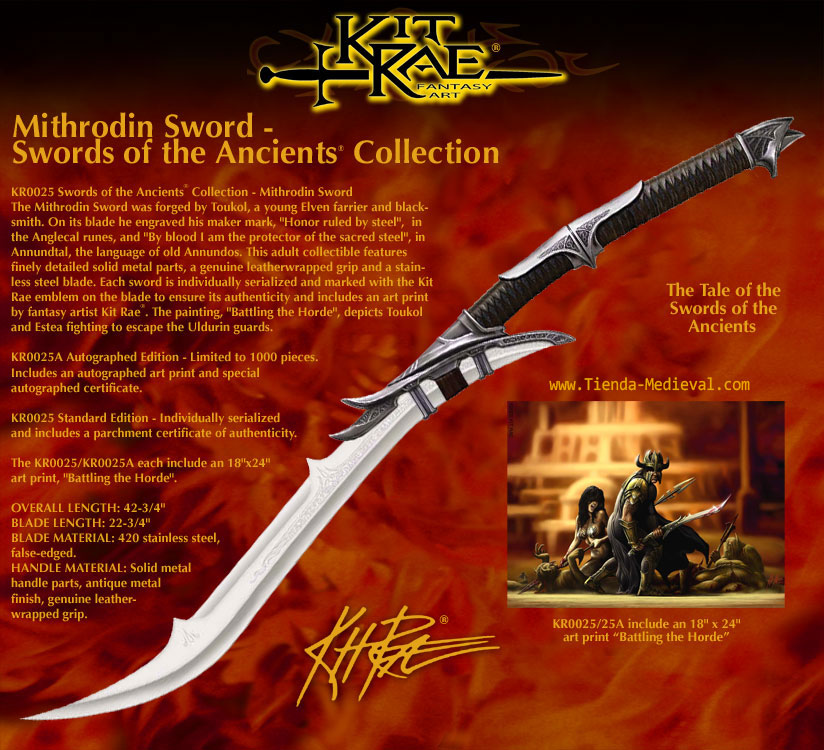 Kit Rae's Mithrodin Sword